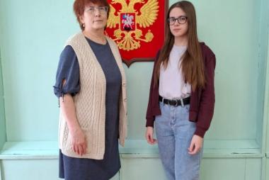 Полозова Юля и Ревина А.А.